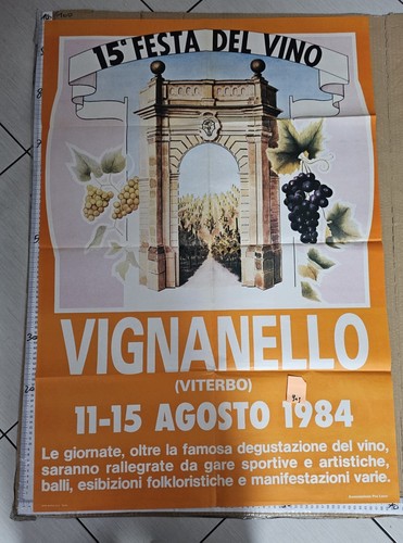 Manifesto 1984 festa - 1984, del