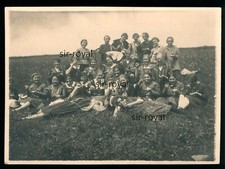 Cucchiaio donna escursione anni '20 porridge vaso mandoloncello mandolino - foto 11x8 cm