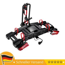 Portabici elettrico per gancio di traino 2 biciclette con pedale premontato