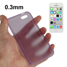 Custodia in TPU Viola 0,3mm per Apple iPhone 5C