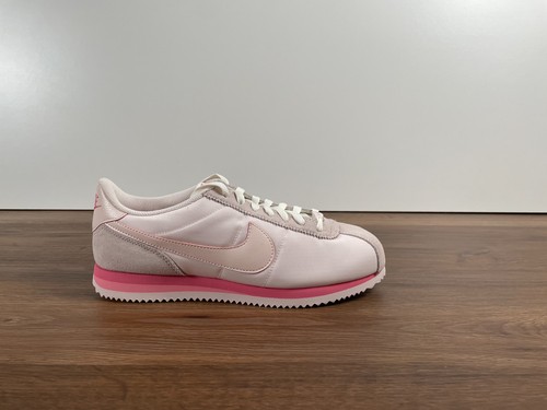Nike cortez textil txt rosa - textil,