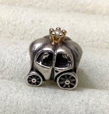 Charm carrozza reale argento