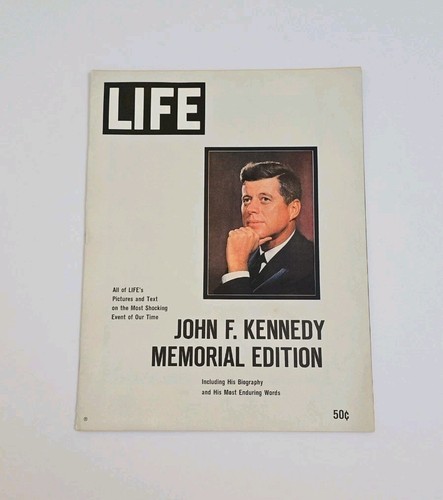 Life magazine john kennedy - magazine,