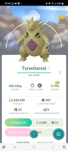 Pokemon shiny tyranitar - tyranitar, (