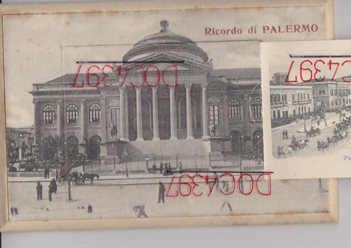 Palermo cartolina valigetta - cartolina,