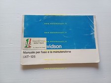 Cagiva-HD SXT 125 manuale uso manutenzione libretto originale Italiano