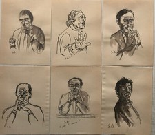  6    Disegni a  china   su