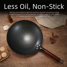 Wok ferro da cucina uso