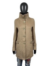 Liu Jo Cappotto in misto Lana Cashmere Beige Donna Taglia 42 Giacca