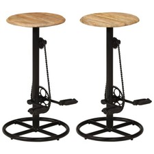 2x Sedie da Bar Sgabelli