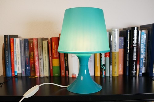 Lampada blu vintage - , ikea