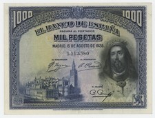 Spagna España 1000 Pesetas