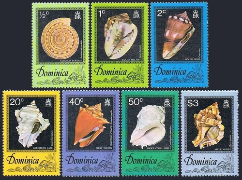 Dominica 513 519 mnh - dominica, mnh.