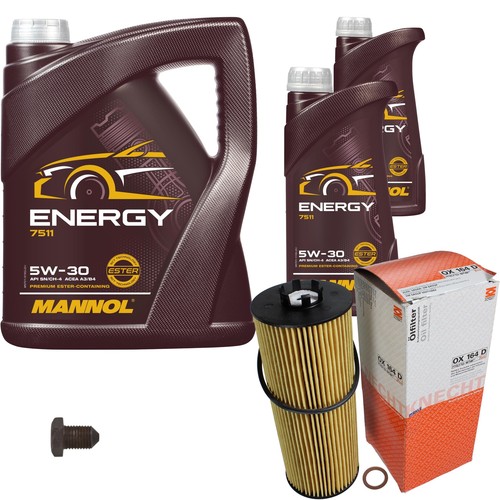 Filtro olio mahle mannol - 7,