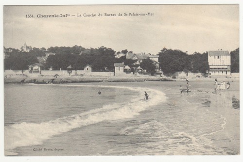 Cpa palais sur mer - st,