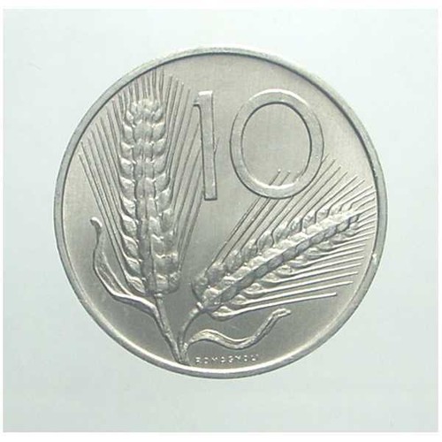 Repubblica italiana 10 lire - 10,