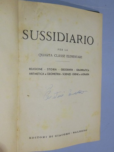 Sussidiario per quarta - sussidiario,