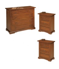 GRUPPO COMO' E 2 COMODINI ARTE