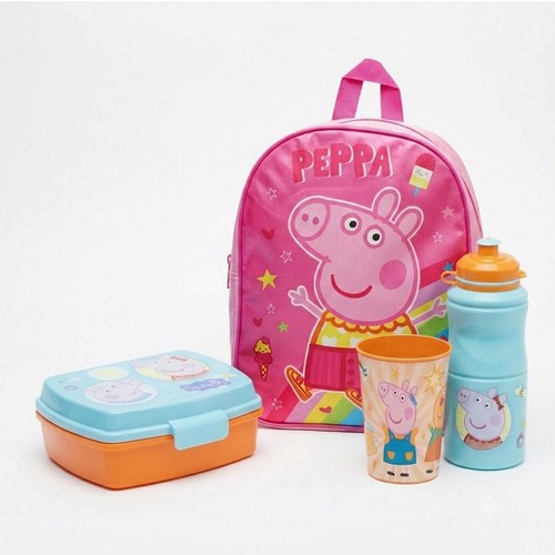 Kit asilo peppa pig - pz, zaino
