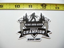 BIGFOOT SASQUATCH HIDE SEARCH