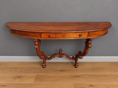 Console tavolo muro noce - console,