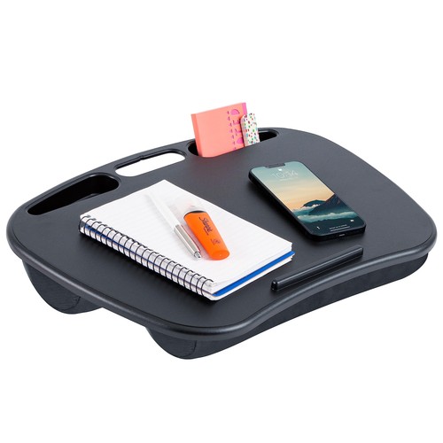 Scrivania portatile nera lap - nera,