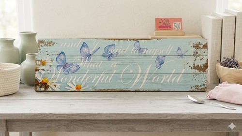 Large shabby chic wooden - large,