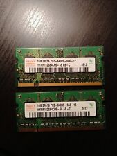 LOTTO STOCK RAM SODIMM  DDR2 - 2GB PC2 6400S 666 12 -PC3 8500S TRE PEZZI