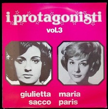 EBOND i protagonisti vol 3 giulietta sacco mario paris Vinile V062057