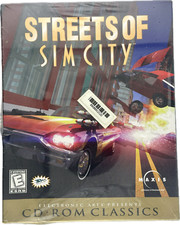 Streets of SimCity PC CD-ROM