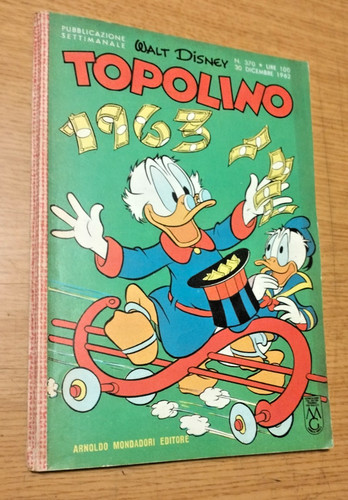 Topolino libretto 370 30 - libretto,