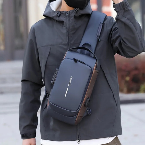 Borsa uomo antifurto petto - borsa,