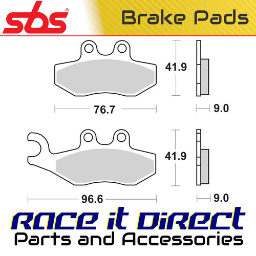 Brake pads for piaggio - brake, beverly