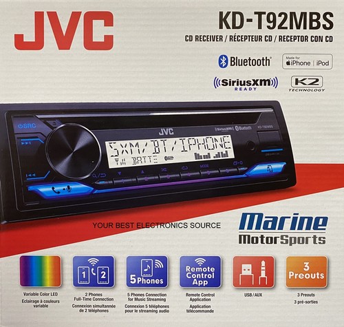 Nuovo jvc t92mbs - nuovo, 1-din