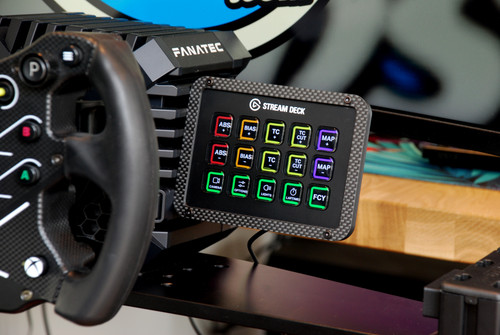 Stream deck mount for fanatec - deck,