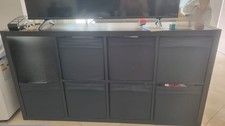 Kallax scaffale marrone nero - scaffale,, marrone-nero