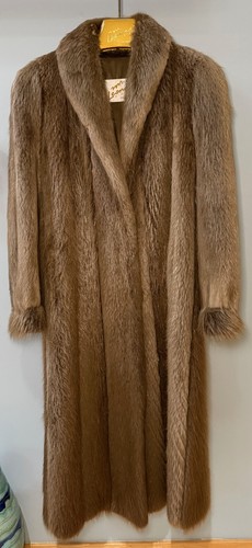 Cappotto lungo castoro marrone - lungo,