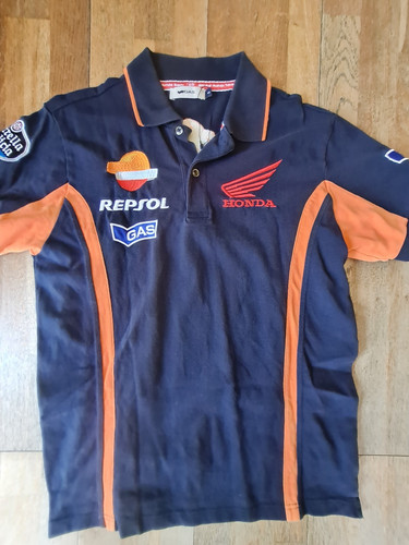 Polo repsol honda gas blu - polo,
