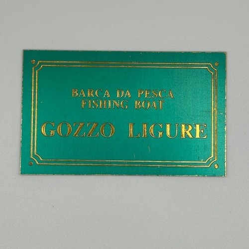 Mantua model targhetta ottone - targhetta,