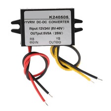 Modulo Alimentazione Convertitore DC-DC da 12V/24V a 5V 5A Strumento Nuovo