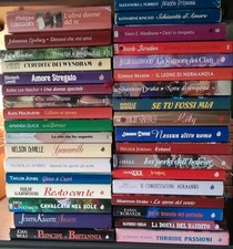 LOTTO 35 LIBRI ROMANZI ROSA E PASSIONE-ED. EUROCLUB MONDADORI TIPO HARMONY GRS  