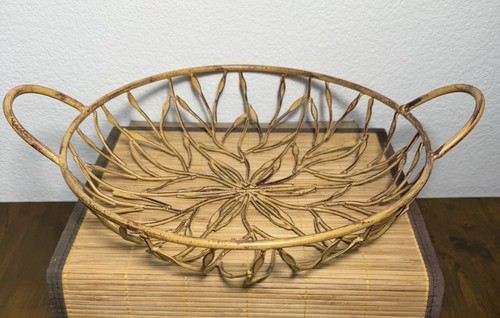 Cesto flora vintage rustico
