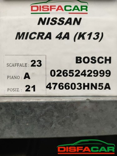 Centralina abs nissan micra - centralina,
