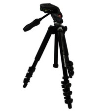 Manfrotto Treppiede in Alluminio con 4 Segmenti di Gambe e Testa a 3 Vie MK293A4-D3Q2
