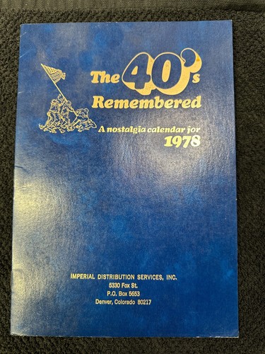 The remembered a - 40's, remembered,