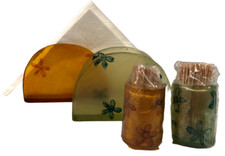 RESIN PAPER NAPKIN HOLDER AND