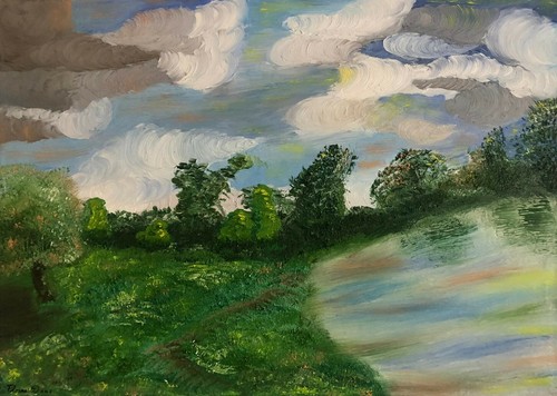 Prima della tempesta 50x70 - prima,