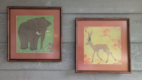 Coppia dipinti batik - coppia, di