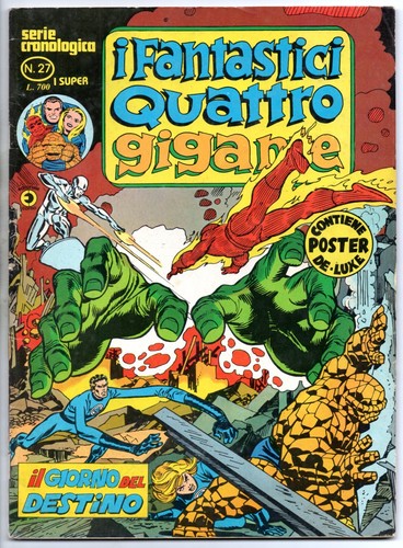 Fantastici quattro gigante - fantastici, 4