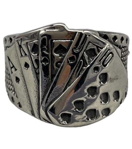 Anello uomo carte - , da